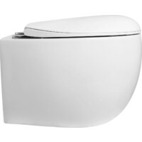 Унитаз подвесной Roxen Egg в комплекте с инсталляцией StounFix Dual Fresh 6 в 1 968031 (кнопка: золото глянцевое ) - Изображение №5 — Chaika Market