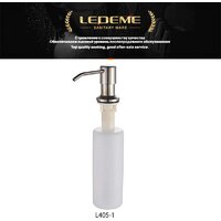 Кухонная мойка БелЭворс Со смесителем и дозатором Styl L + L74004-9 + L405-1 (серый/сатин) - Изображение №8 — Chaika Market