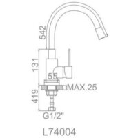 Кухонная мойка БелЭворс Со смесителем и дозатором Styl L + L74004-9 + L405-1 (серый/сатин) - Изображение №10 — Chaika Market