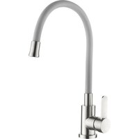 Кухонная мойка БелЭворс Со смесителем и дозатором Styl L + L74004-9 + L405-1 (серый/сатин) - Изображение №3 — Chaika Market