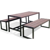 Обеденная группа СтальСнабДизайн Лофт из ДПК — Chaika Market