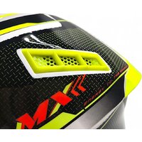 Мотошлем AIM RH855 Fiber Glass Swift RH855S-BYR-XXXL (XXXL, желтый/красный) - Изображение №10 — Chaika Market