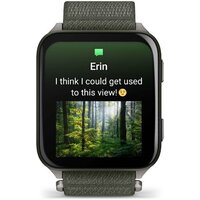 Умные часы Garmin Venu X1 (титановый/зеленый) - Изображение №4 — Chaika Market