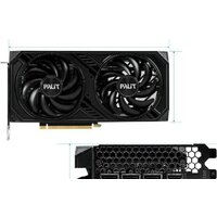 Видеокарта Palit GeForce RTX 4060 Ti Dual 8GB GDDR6 NE6406T019P1-1060D - Изображение №7 — Chaika Market
