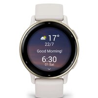Умные часы Garmin Vivoactive 5 (слоновая кость) - Изображение №4 — Chaika Market