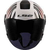 Мотошлем LS2 OF620 Classy Cool (XL, белый/красный) - Изображение №8 — Chaika Market