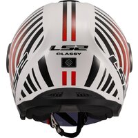 Мотошлем LS2 OF620 Classy Cool (XL, белый/красный) - Изображение №4 — Chaika Market