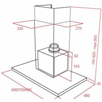 Кухонная вытяжка TEKA DLH 786 T - Изображение №2 — Chaika Market