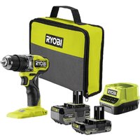 Ударная дрель-шуруповерт Ryobi RPD18C1-242S 5133006524 (с 2-мя АКБ, сумка) - Изображение №2 — Chaika Market
