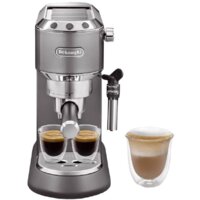 Рожковая кофеварка DeLonghi Dedica Metallics EC785.GY — Chaika Market
