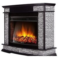 Портал Firelight Scala 30 (камень сланец скалистый серый/шпон венге) - Изображение №2 — Chaika Market