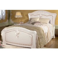 Кровать ФорестДекоГрупп Валерия 200x90 (белый) — Chaika Market