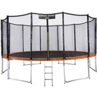 Батут Atlas Sport 490 см - 16ft Pro (оранжевый) — Chaika Market