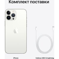 Смартфон Apple iPhone 13 Pro Max 128GB Восстановленный by Breezy, грейд B (серебристый) - Изображение №9 — Chaika Market