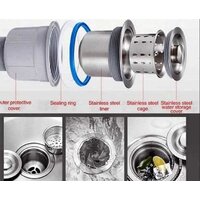 Кухонная мойка Roxen Vespa 560230-70L сатин (с коландером и дозатором) - Изображение №12 — Chaika Market