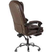 Офисное кресло Меб-ФФ MF-3001 (коричневый) - Изображение №4 — Chaika Market