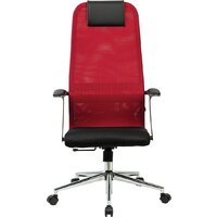 Офисное кресло Brabix EX-801 532921 (черный/красный) - Изображение №3 — Chaika Market