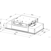 Кухонная вытяжка Faber Inside UP IX A90 305.0615.739 - Изображение №3 — Chaika Market