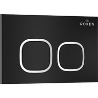 Унитаз подвесной Roxen Porto One Rimless 6 в 1 StounFix Dual Fresh 545591 (кнопка: черный матовый) - Изображение №16 — Chaika Market