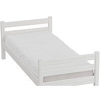 Кровать Мебельград Соня вариант 1 (массив сосны белый) — Chaika Market