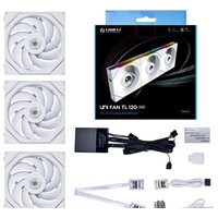 Комплект вентиляторов для корпуса с контроллером Lian Li Uni Fan TL 120 Triple Pack G99.12TL3W.00 - Изображение №1 — Chaika Market