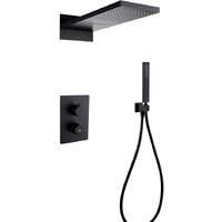 Душевая система  Abber Weiss Insel AF8052B (черный матовый) — Chaika Market