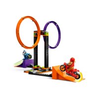 Конструктор LEGO City 60360 Испытание каскадеров с вращением - Изображение №5 — Chaika Market