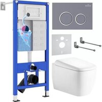 Унитаз подвесной Roxen StounFix Dual Fresh 968512 — Chaika Market