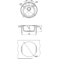 Кухонная мойка Lemark Sula 9910005 (серый) - Изображение №3 — Chaika Market