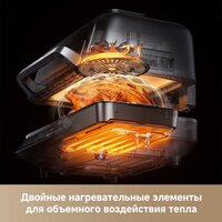 Аэрогриль (аэрофритюрница) Trouver Indoor Air fry grill IG20 Pro Black - Изображение №9 — Chaika Market