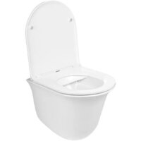 Унитаз подвесной WeltWasser Amberg 506 + Telbach 004 GL-WT + Amberg RD-WT - Изображение №3 — Chaika Market