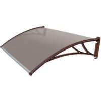Козырек Krovent Faracs КК-ПБ 1500мм (бронзовый/коричневый) — Chaika Market
