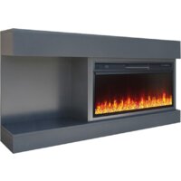 Каминокомплект Smolcom Optima V42 Vision 42 LED (серый графит) — Chaika Market