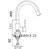 Кухонная мойка БелЭворс Styl R + смеситель W74004-2 + дозатор L405F (черный) - Изображение №8 — Chaika Market