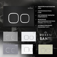 Инсталляция для унитаза Roxen StounFix Dual Fresh 830081 - Изображение №6 — Chaika Market