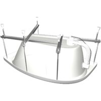 Ванна Triton Изабель 170x100L (с каркасом) - Изображение №4 — Chaika Market