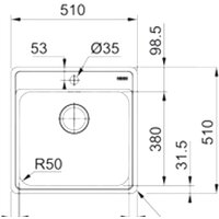 Кухонная мойка Franke BCX 210-51 TL - Изображение №2 — Chaika Market