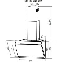 Кухонная вытяжка Making Oasis Everywhere NR-60W - Изображение №5 — Chaika Market