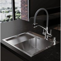 Кухонная мойка РМС MRK-5851R (с дозатором) - Изображение №2 — Chaika Market