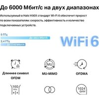 Wi-Fi система Mercusys Halo H90X (2-pack) - Изображение №5 — Chaika Market
