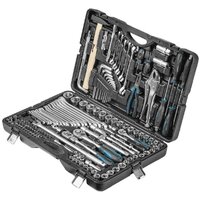 Универсальный набор инструментов Bort BTK-142 (142 предмета) — Chaika Market