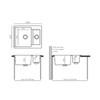 Кухонная мойка Polygran Brig 620 (космос) - Изображение №3 — Chaika Market