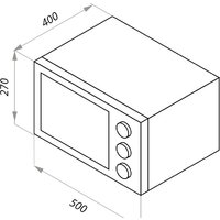 Мини-печь MAUNFELD CEMOB.363.W - Изображение №8 — Chaika Market