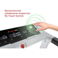 Электрическая беговая дорожка Unixfit Hi-tech F2 (arctic ice) - Изображение №3 — Chaika Market