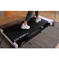 Электрическая беговая дорожка Unixfit Hi-tech F2 (arctic ice) - Изображение №16 — Chaika Market