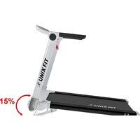 Электрическая беговая дорожка Unixfit Hi-tech F2 (arctic ice) - Изображение №9 — Chaika Market