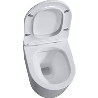 Унитаз подвесной Roxen Simple Compact в комплекте с инсталляцией StounFix Dual Fresh 6 в 1 915792 (кнопка: хром матовый) - Изображение №8 — Chaika Market