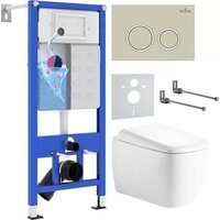 Унитаз подвесной Roxen StounFix Dual Fresh 968511 — Chaika Market