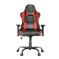Игровое (геймерское) кресло Trust GXT 708R Resto (черный/красный) - Изображение №2 — Chaika Market