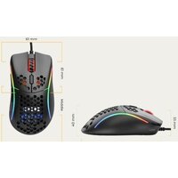 Игровая мышь Glorious Model D Minus (матовый черный) - Изображение №7 — Chaika Market